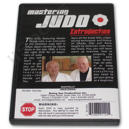 Mastering Judo #1 Introduction DVD Toshikazu Okada