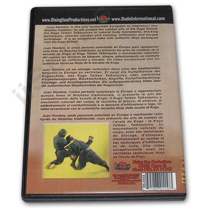 European Koga Ryu Ninjitsu DVD Juan Hombre ninja