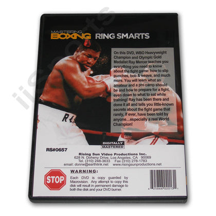 Mastering Boxing Mastering Ring Smarts DVD Mercer