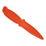 USA Safety Orange Rubber Practice Training Dagger Knife