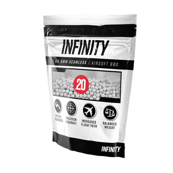 Infinity Pro Quality .20g BBs 5000rd Bag 1kg