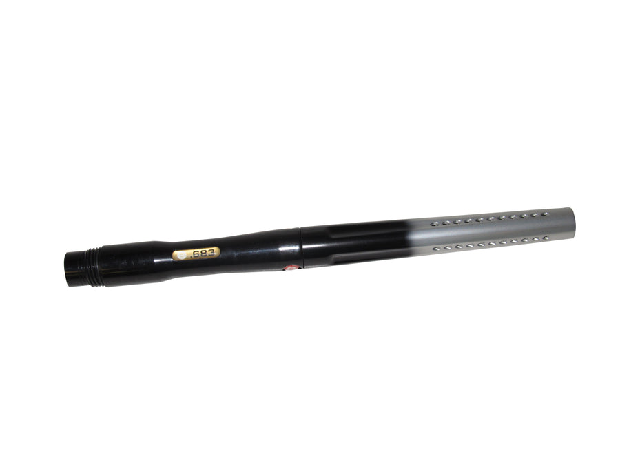 12" Paintball 2-pc Barrel eXTCy eNVy Smart Parts Ion Impulse Evil Black/Silver