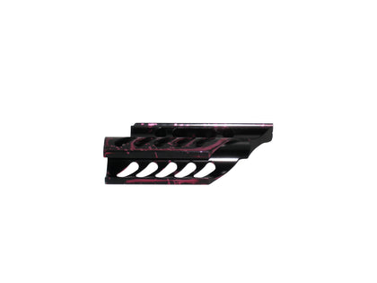 Kingman Spyder Compact Paintball Gun Sharkgill Slotted Sight Rail RED BLACK Camo