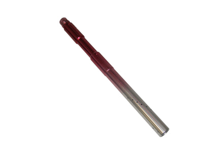 Spyder Razzor Paintball Sniper Barrel 14" Silver Red Fade