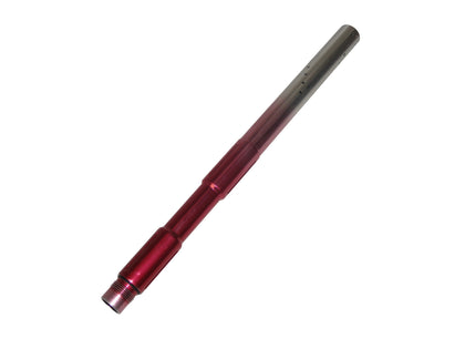 Spyder Razzor Paintball Sniper Barrel 14" Silver Red Fade