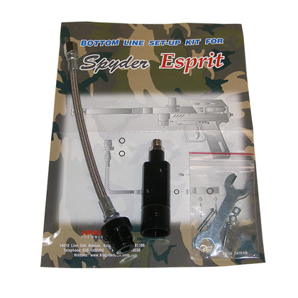 Kingman Spyder Compact 2000 Esprit Vertical Gun Bottomline ASA Set drop forward