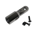 CHROME Paintball Angled Bottomline Cradle CO2 HPA Tank Bottle Adapter ASA