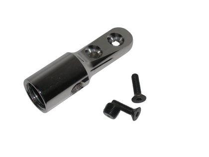 CHROME Paintball Angled Bottomline Cradle CO2 HPA Tank Bottle Adapter ASA