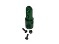 GREEN Paintball Angled Bottomline Cradle CO2 HPA Tank Bottle Adapter ASA