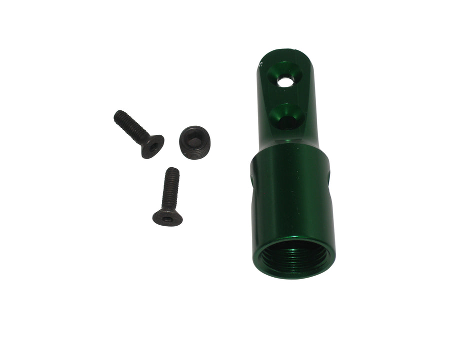 GREEN Paintball Angled Bottomline Cradle CO2 HPA Tank Bottle Adapter ASA