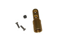 GOLD Paintball gun 2 Hole Bottomline Drop CO2 HPA Tank Adapter ASA duck bill
