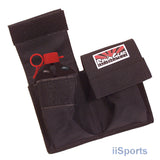 Paintball Grenade Carry Belt 2-pocket Pouch Bag Black