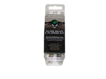Psychoballistics 6 pc Silver Bullet Spring Kit