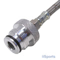 Paintball Gun Vertical ASA Bottomline Drop Forward 8" Steel Tank Hose Setup 1/8"